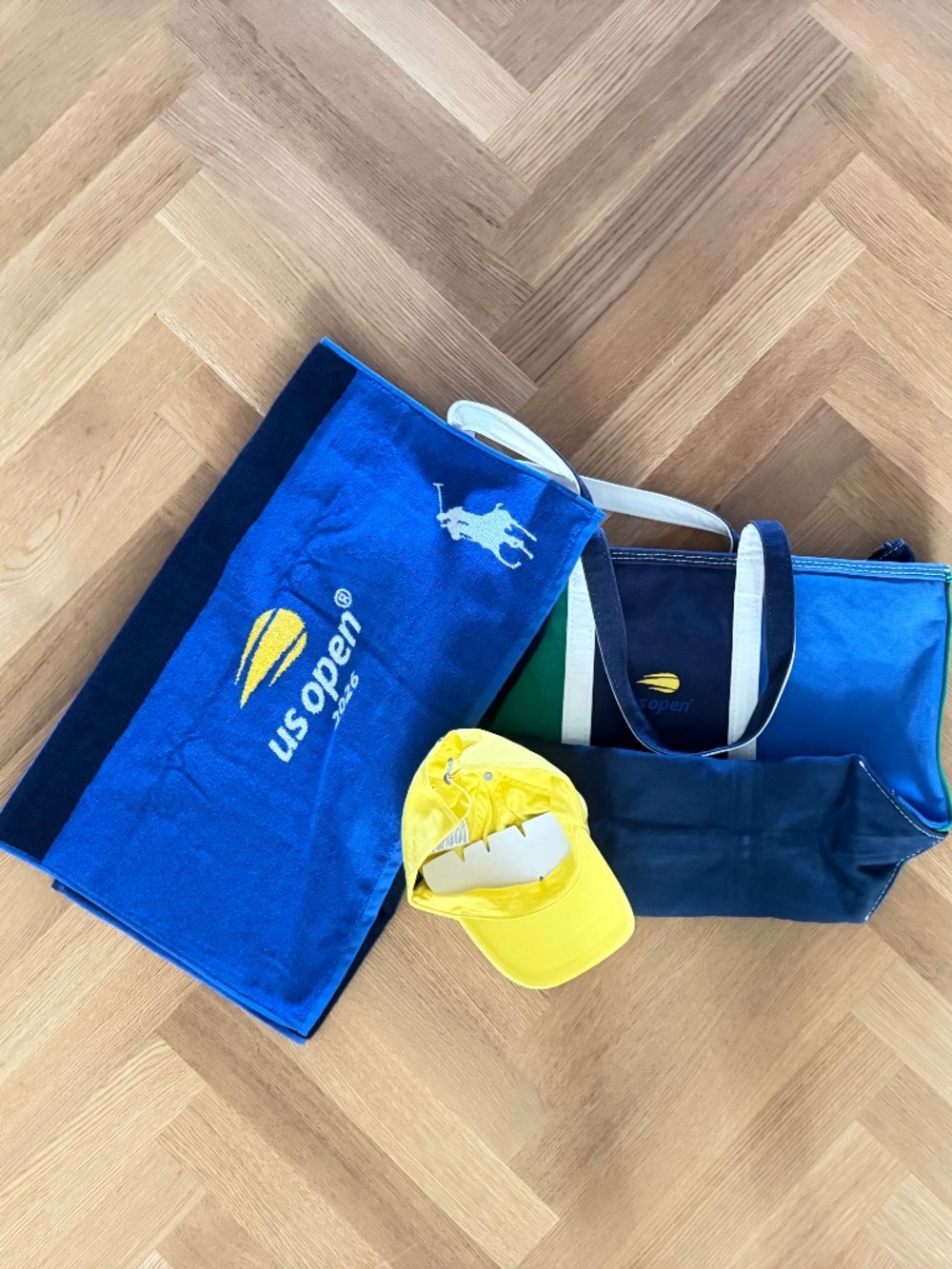 POLO US OPEN tote bag, towel and hat - Picture 3 of 3